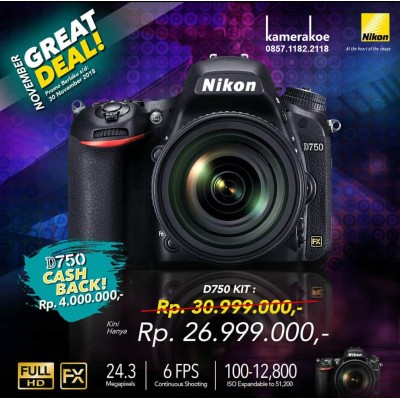 Nikon D750 Kit 24-120mm