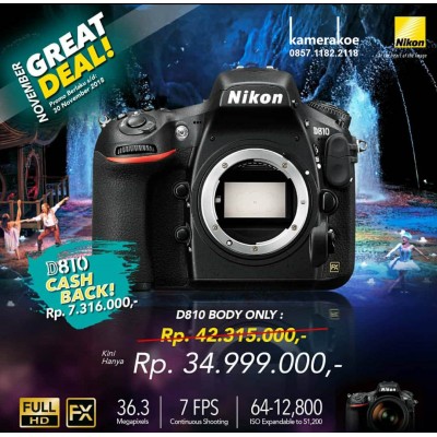 Nikon D810 Body