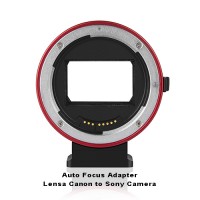 Auto Focus Adapter lensa Canon to Kamera Sony