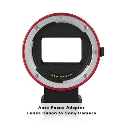 Auto Focus Adapter lensa Canon to Kamera Sony